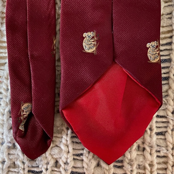 VTG I Polo Vogue I Koala Bear Slim Tie I 1980s I Made in Australia - Picture 4 of 16